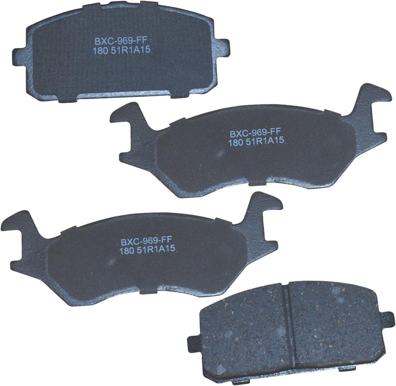 Bendix Premium SBC180 Ceramic Front Brake Pads for Toyota Starlet 1984-1981, Tercel 1982-1980 - Image 1